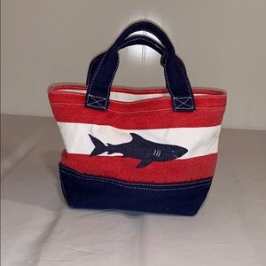 Pottery Barn Kids Shark Bag 💙🤍❤️
